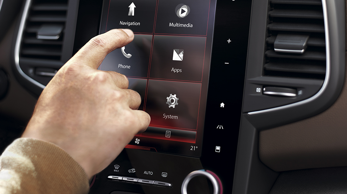 Caixa telemática de serviços associados ao R-LINK (Opção obrigatória na versão Zen)
