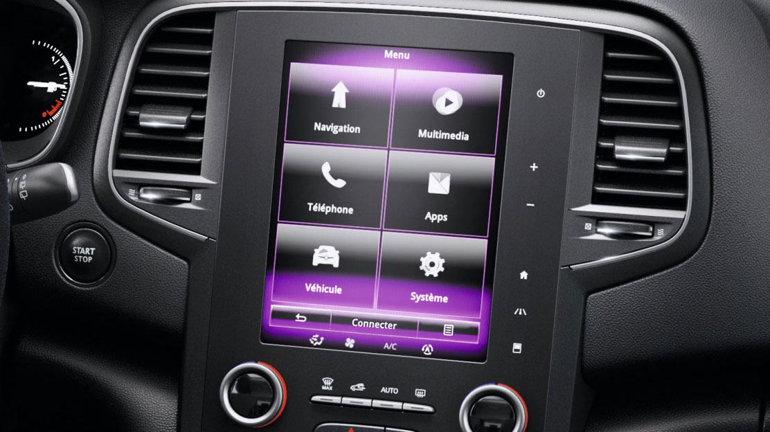 De zeer complete uitrusting van de Renault MÉGANE