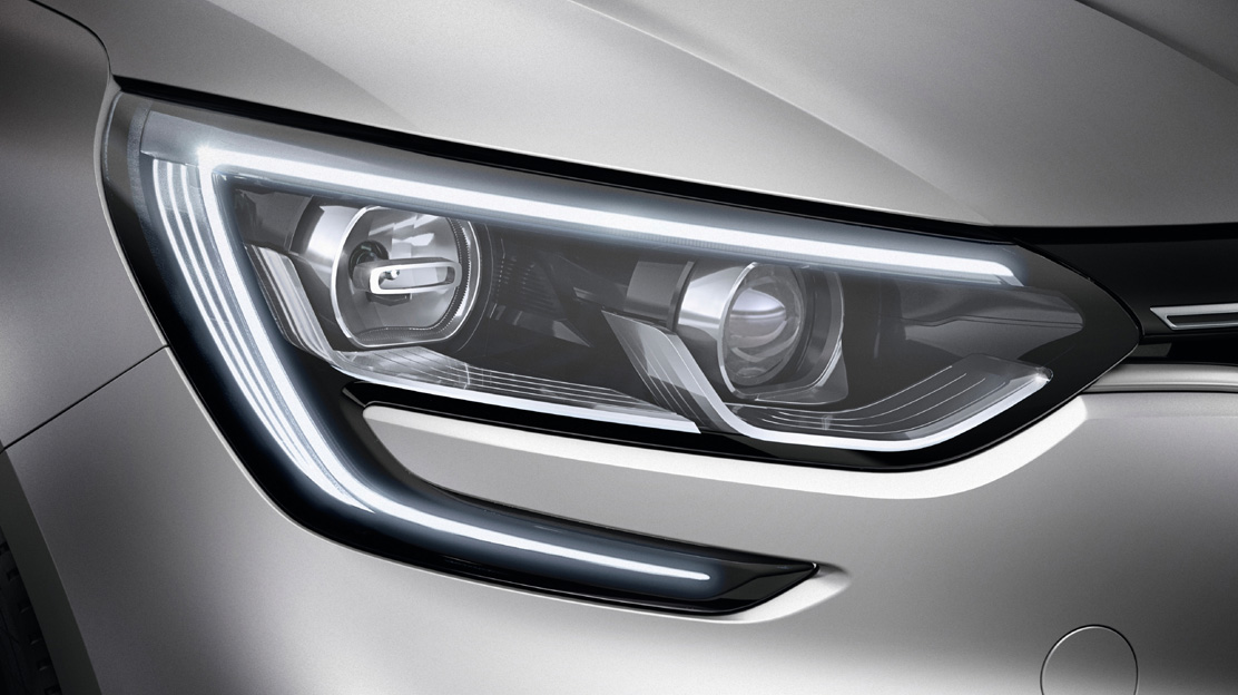 Équipements MEGANE R.S. 4 roues motrices, phares LED HD Renault