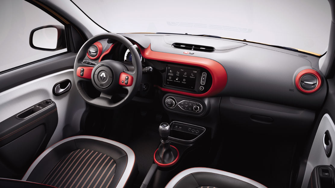 Décor intérieur en rouge