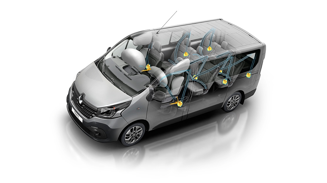 Airbag frontal condutor e passageiro