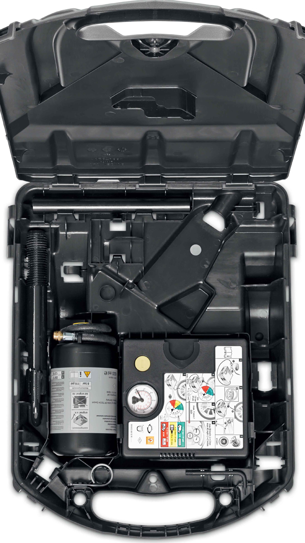 Kit de regonflage des pneus avec compresseur