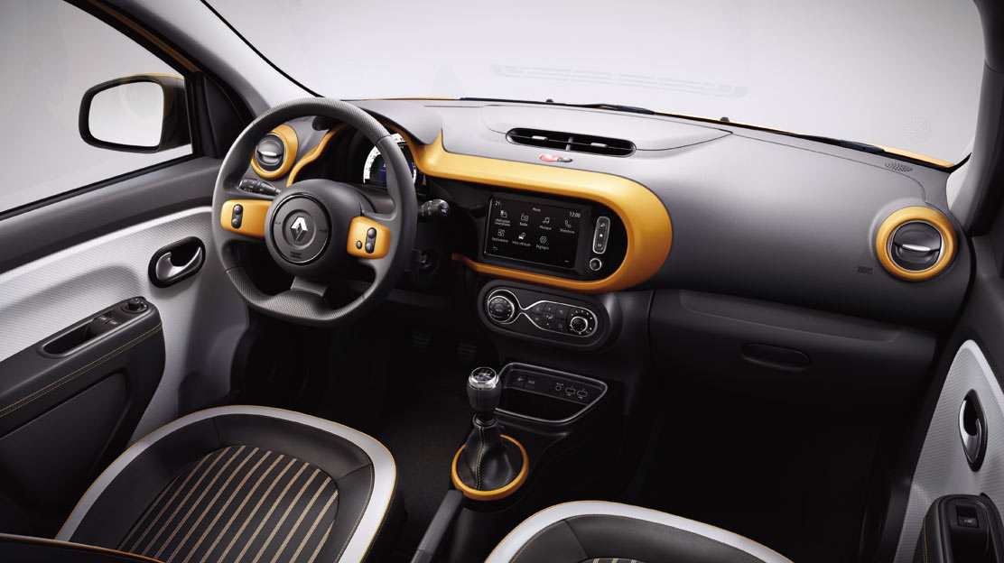 Décor intérieur en jaune