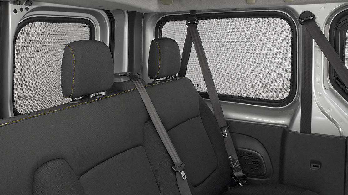 Banco da 3ª fila com 3 lugares