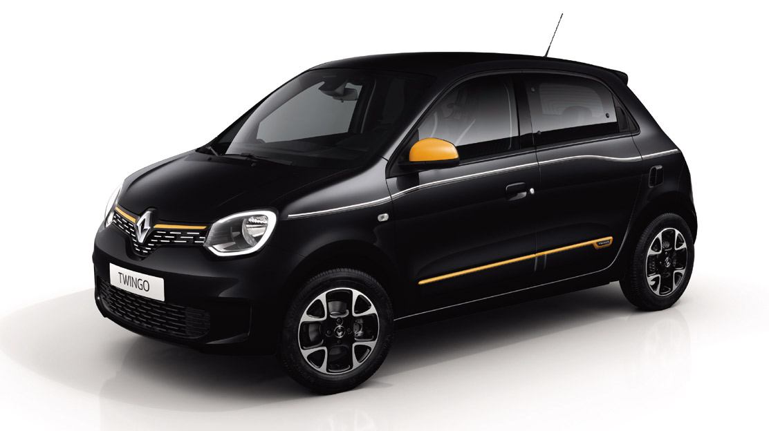 Décor extérieur en jaune