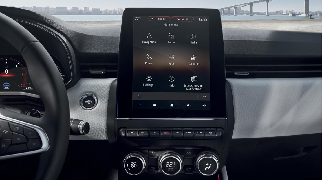 Renault EasyLink: système multimédia avec écran couleur tactile 10", Bose Sound System et navigation